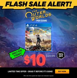 🎮 The Outer Worlds – PS4 – $10