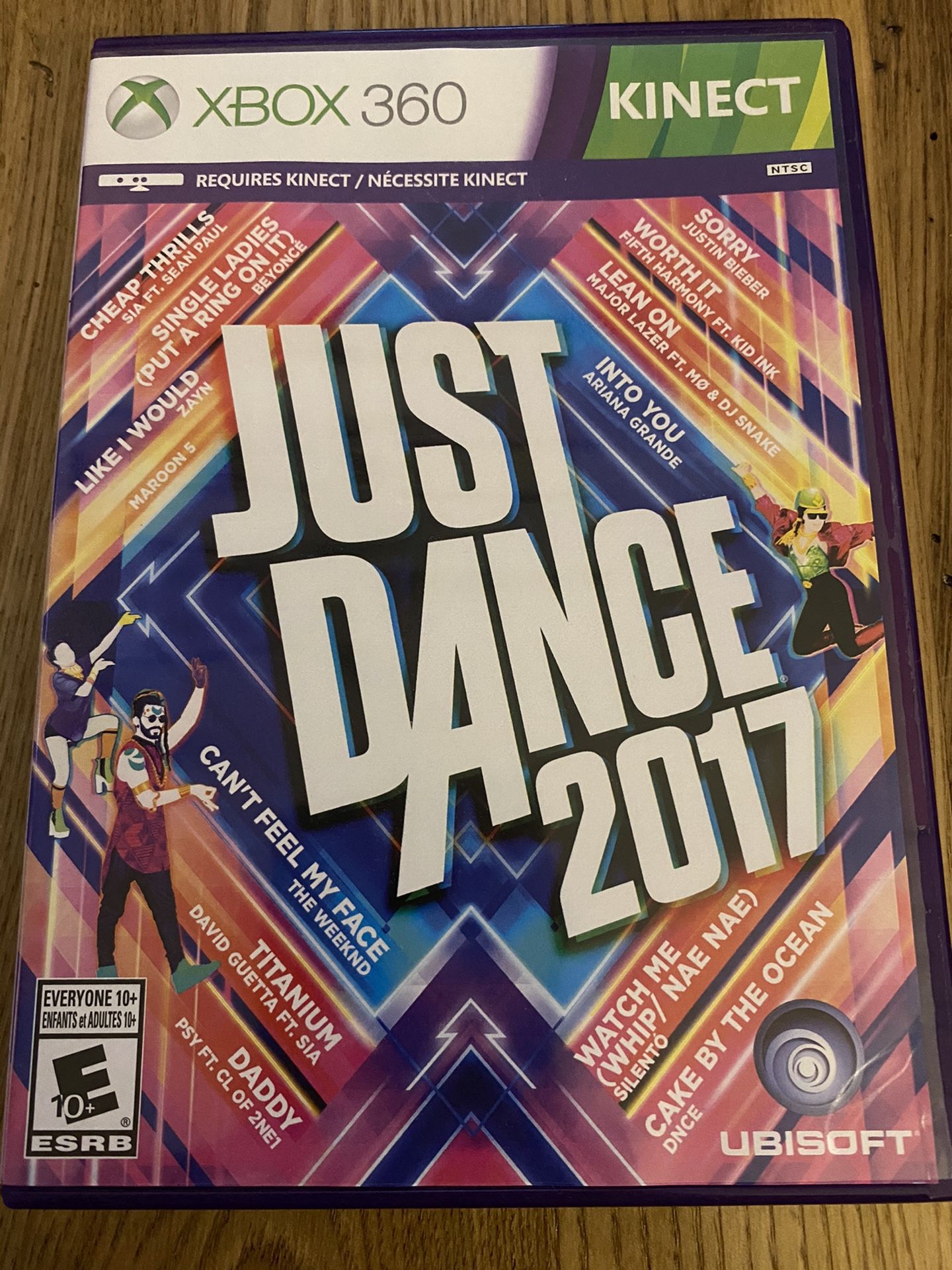 XBOX 360 Just Dance 2017 game