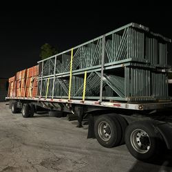 Pallet Racks Beams Uprights Wire Decks Delivery Install Export Forklifts 