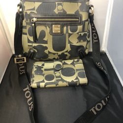 TOUS Crossbody And Full Size Wallet