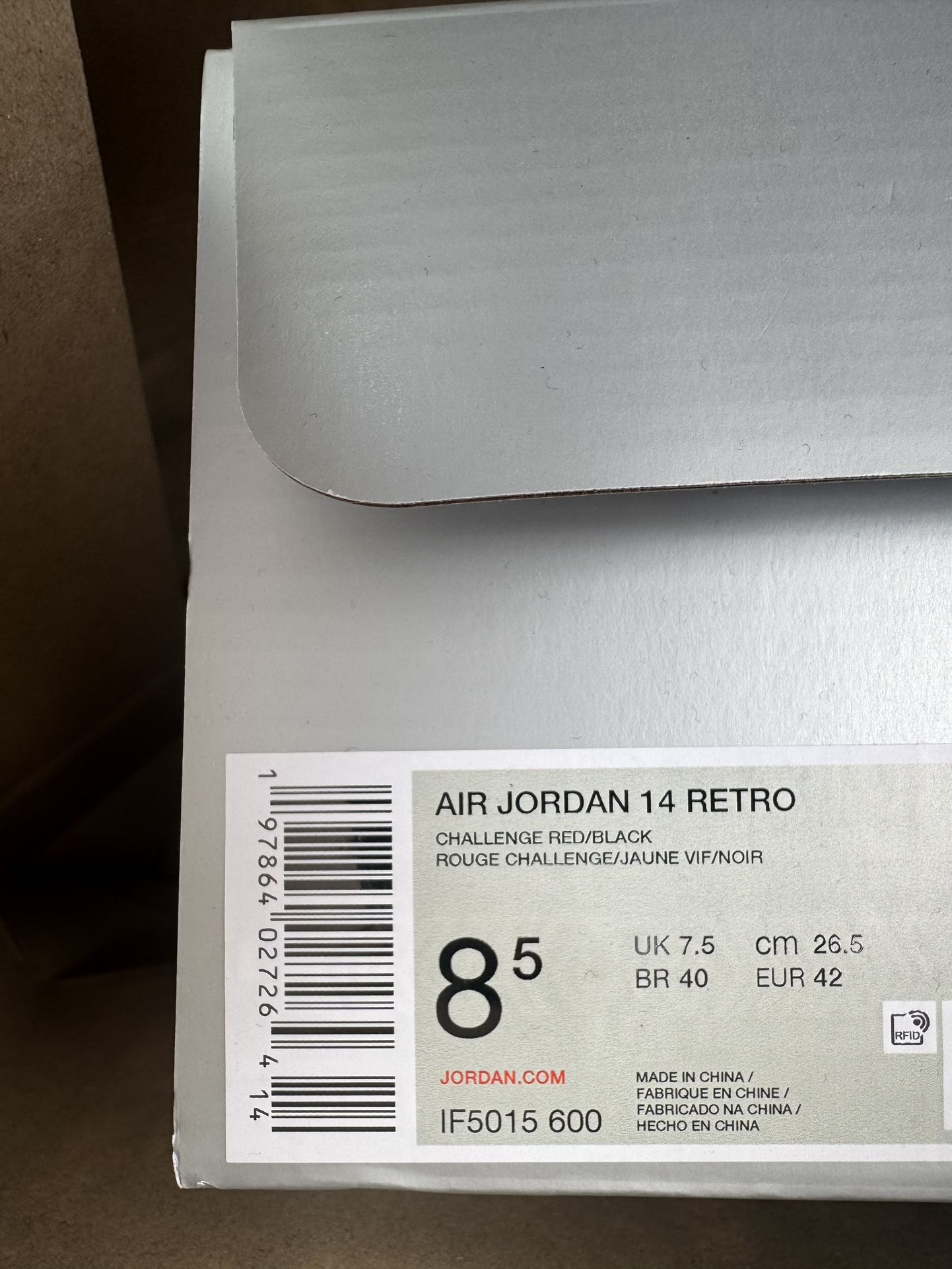 Jordan Retro 14 Ferrari (2025)
