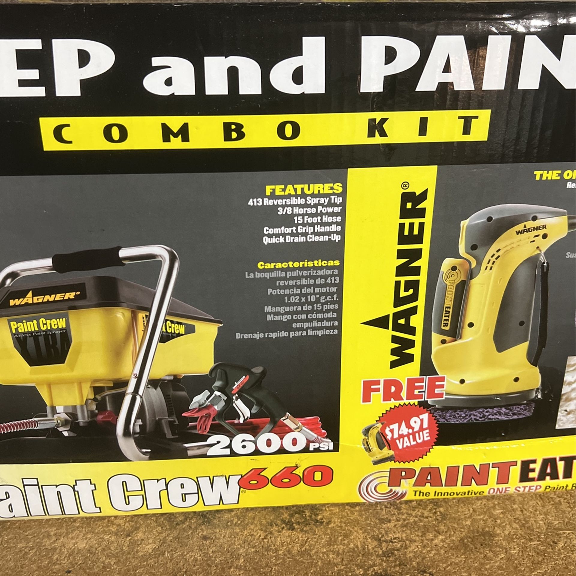 Wagner Paint Crew 660 Combo Kit