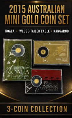 2015 Australian Mini Gold Coin Set – .999 Gold