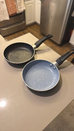 Two mini pans