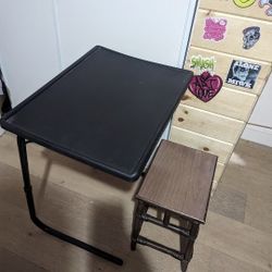 Personal Desk And Stool 