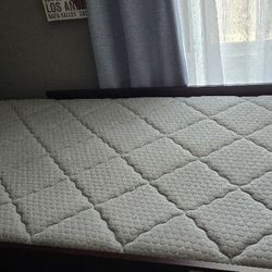 Twin Bed Frame and Mattress