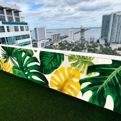 Outdoor Nature Palm Decor 