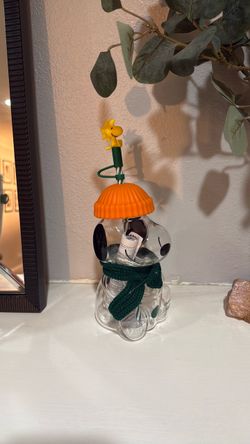 Snoopy glass cup