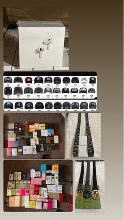 Colognes,AirPods,belts