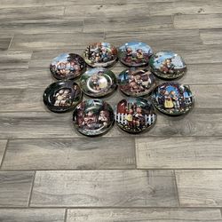 Danbury Mint MJ Hummel  Little Companions Plate Collection