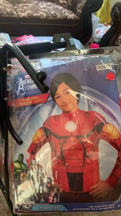 Marvel Ironman Chest Kids Halloween Costume 