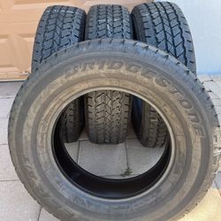 255/70/18 Bridgestone Dueler 