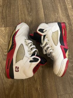 Jordan Fire Red 5’s