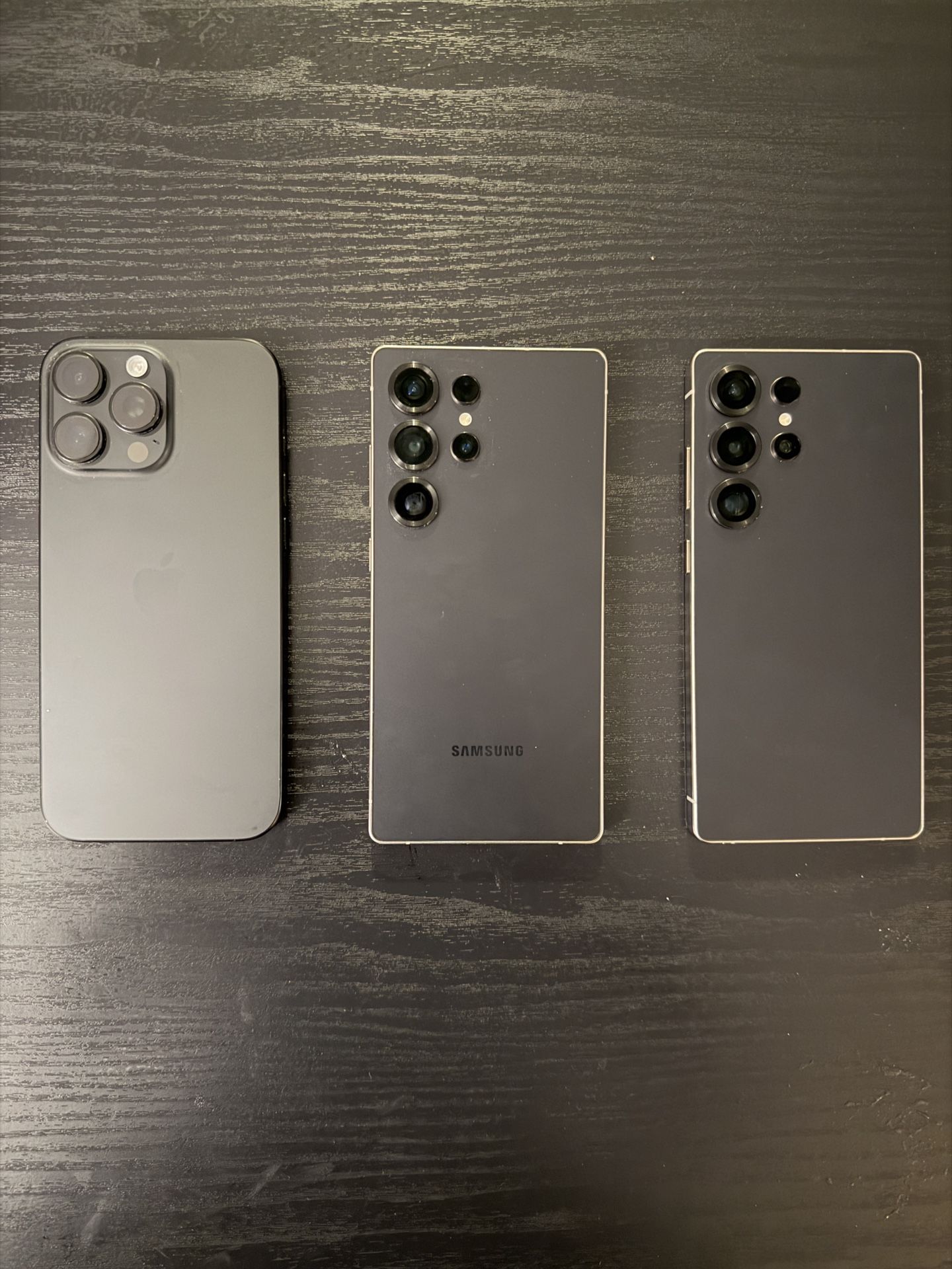 iPhone 16 Pro Max, Samsung S25 Ultra