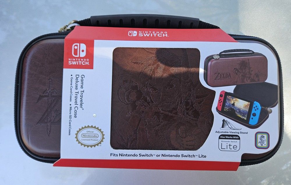 New Case The Legend of Zelda Breath of the Wild Nintendo Switch Deluxe Travel