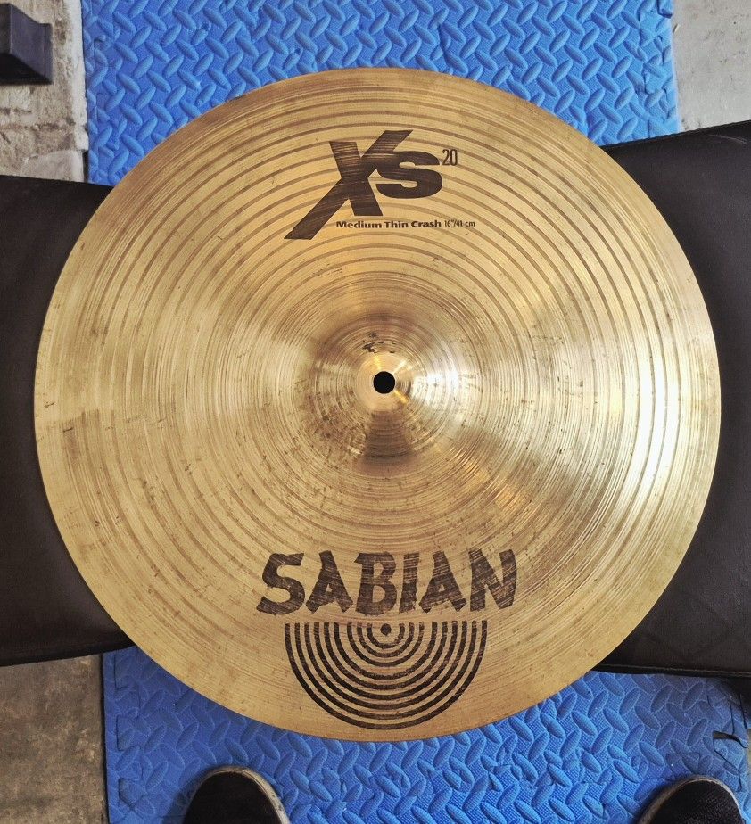 Sabian Xs20 16" Medium Thin Crash