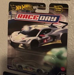Hot Wheels Premium Corvette C8 R, Race Day