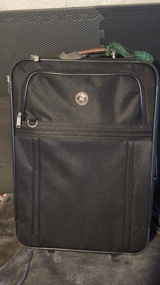Vintage Olympia Rolling Suitcase