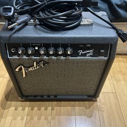 Fender Amp and Cable