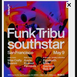 Funk Tribu Southstar Ticket