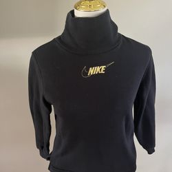 Nike Sportswear Club Fleece Big Kids' (Girls') Long-Sleeve Funnel-Neck Top