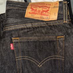 Levi Charcoal 501s