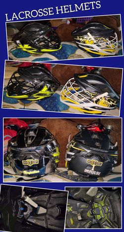 Lacrosse helmets