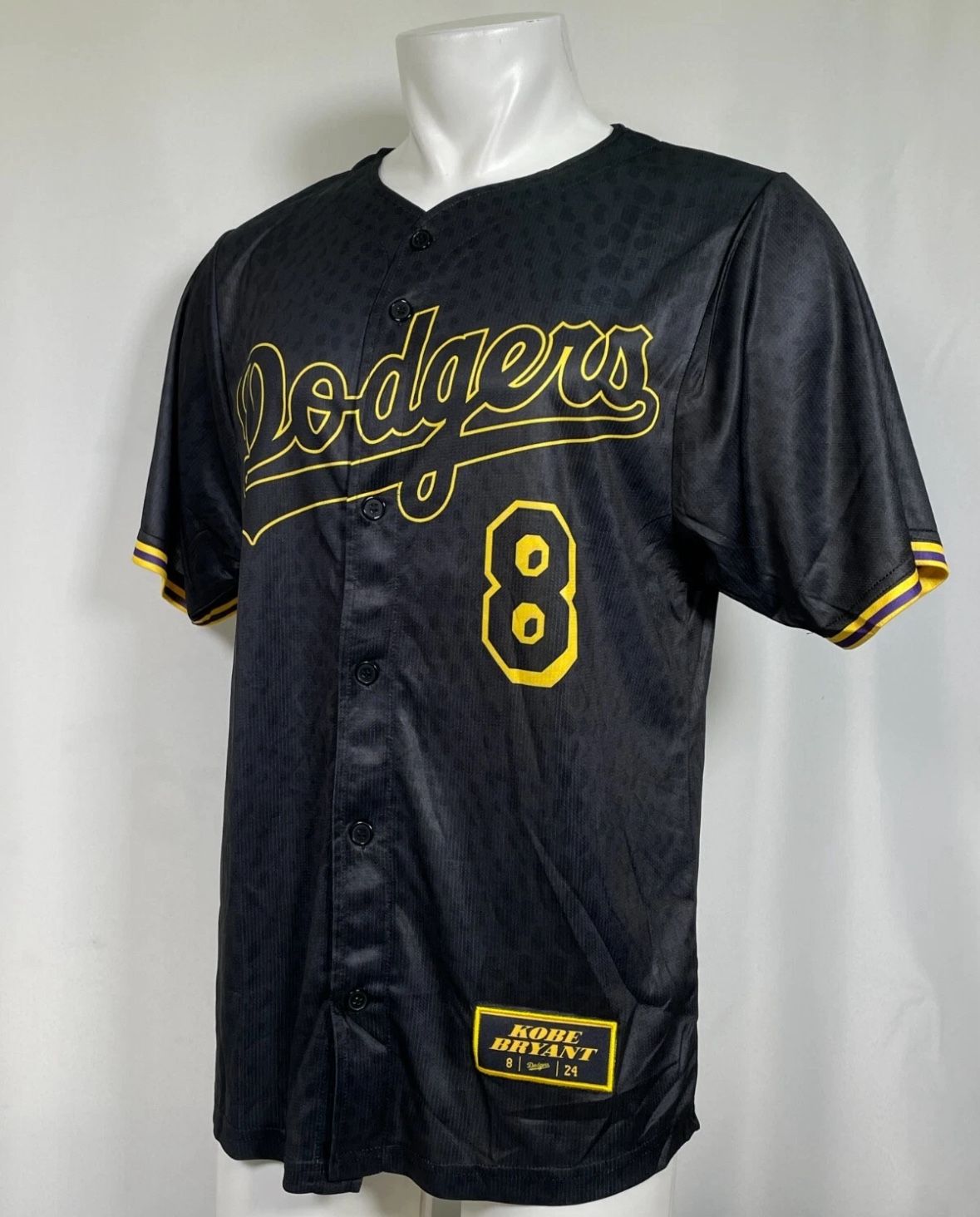 Kobe Bryant X LA Dodgers Mamba Baseball Jersey XL