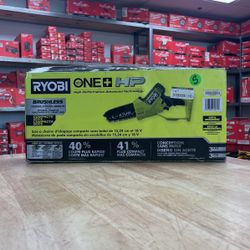 RYOBI ONE+ 18V 6 in. Cordless Battery Compact Pruning Mini Chainsaw (Tool Only)