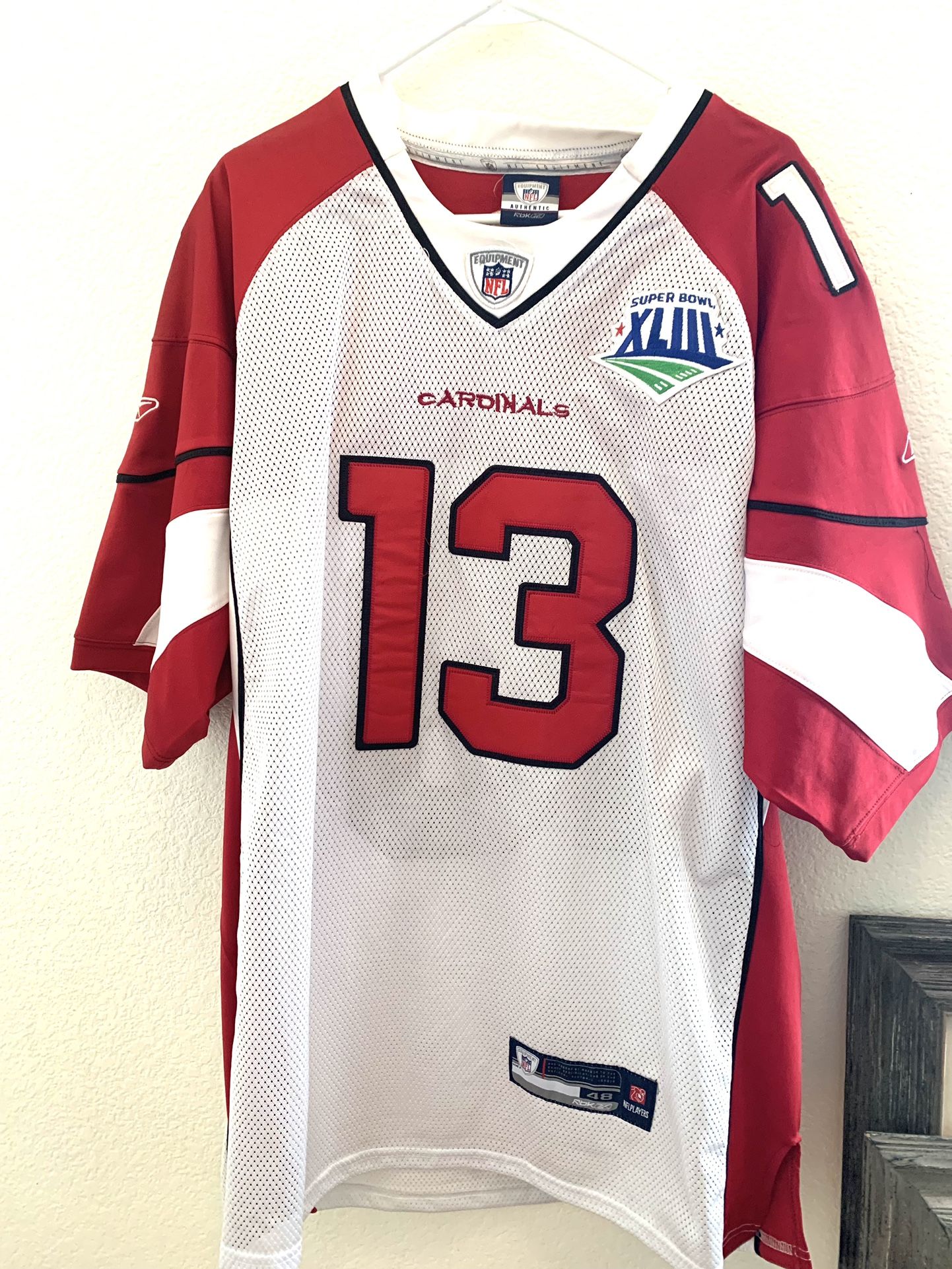 ARIZONA CARDINALS KURT WARNER JERSEY/SIZE 2X