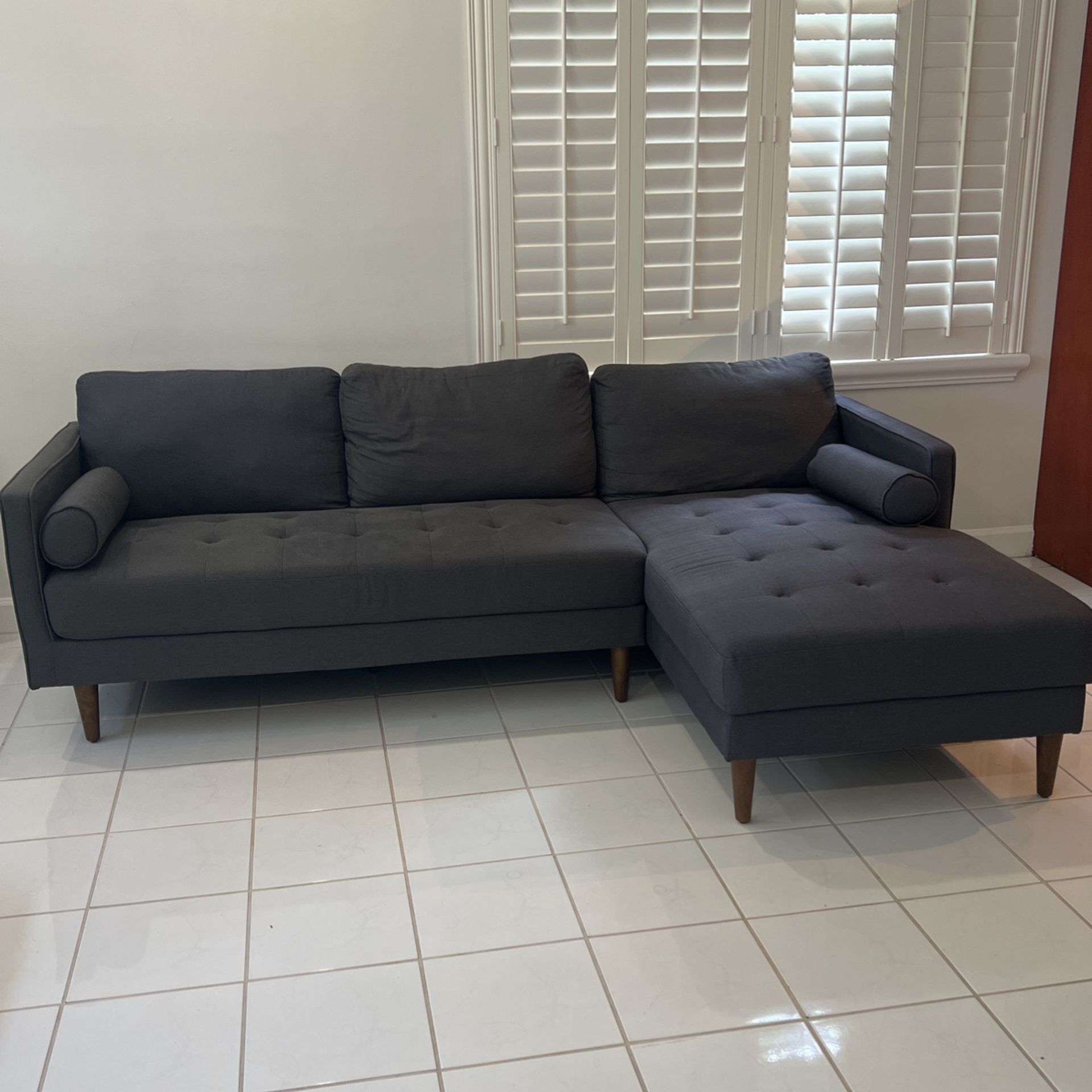 Fabric Sofa - Chaise 