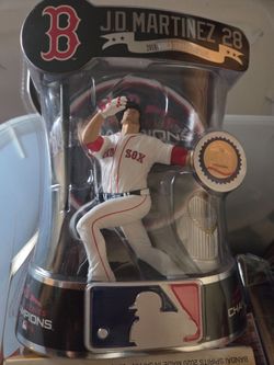 JD Martinez Boston Red Sox Imports Dragon Player WS18 Champs Limited figure
