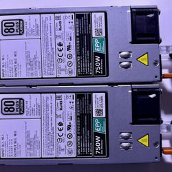 Dell Poweredge 750W platinum PSU 0W8R3C