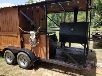 Bbq Food Trailer