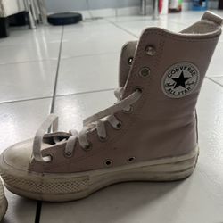 Converse Pink Leather Size 