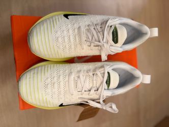 Nike ReactX Infinity Run 4 Women's 8.5 White/Light Lemon Twist - New in Box