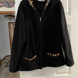 Women’s 1X Black Jacket