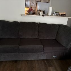 Grey Couch 2 Piece