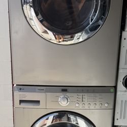 Washer and dryer