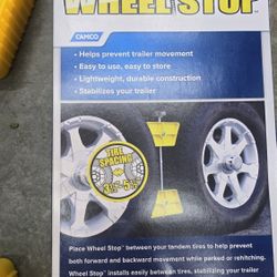 Camco Wheel Stop