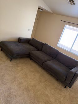 casual L-shaped sectional sofa