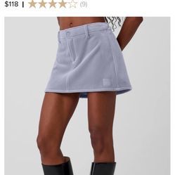 Alo Velour Baller Skirt