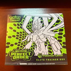 Pokemon Center Perfect Order Elite Trainer Box