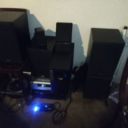 Klh Surround Sound Home Theater System/ Bose Home Theatre System