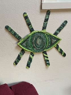 Eye Wall Art - Mean Green