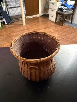 Six Small Natural Wicker Basket – Decorative Storage Basket