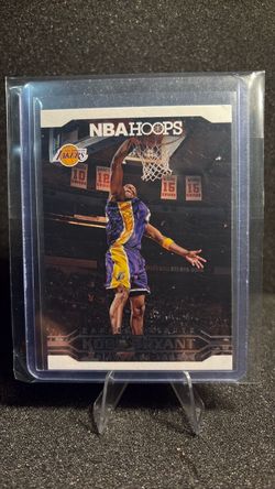 Kobe Bryant NBA Hoops Career Tribute Card