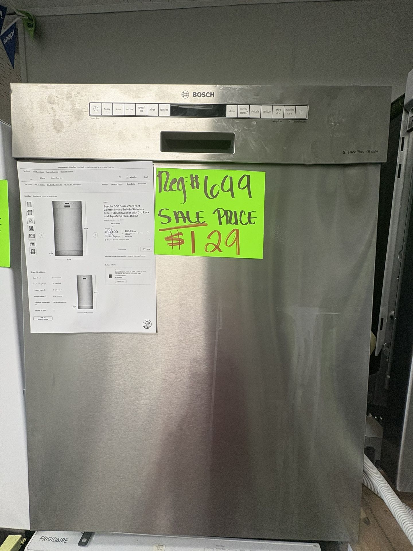Bosch Dishwasher On Sale