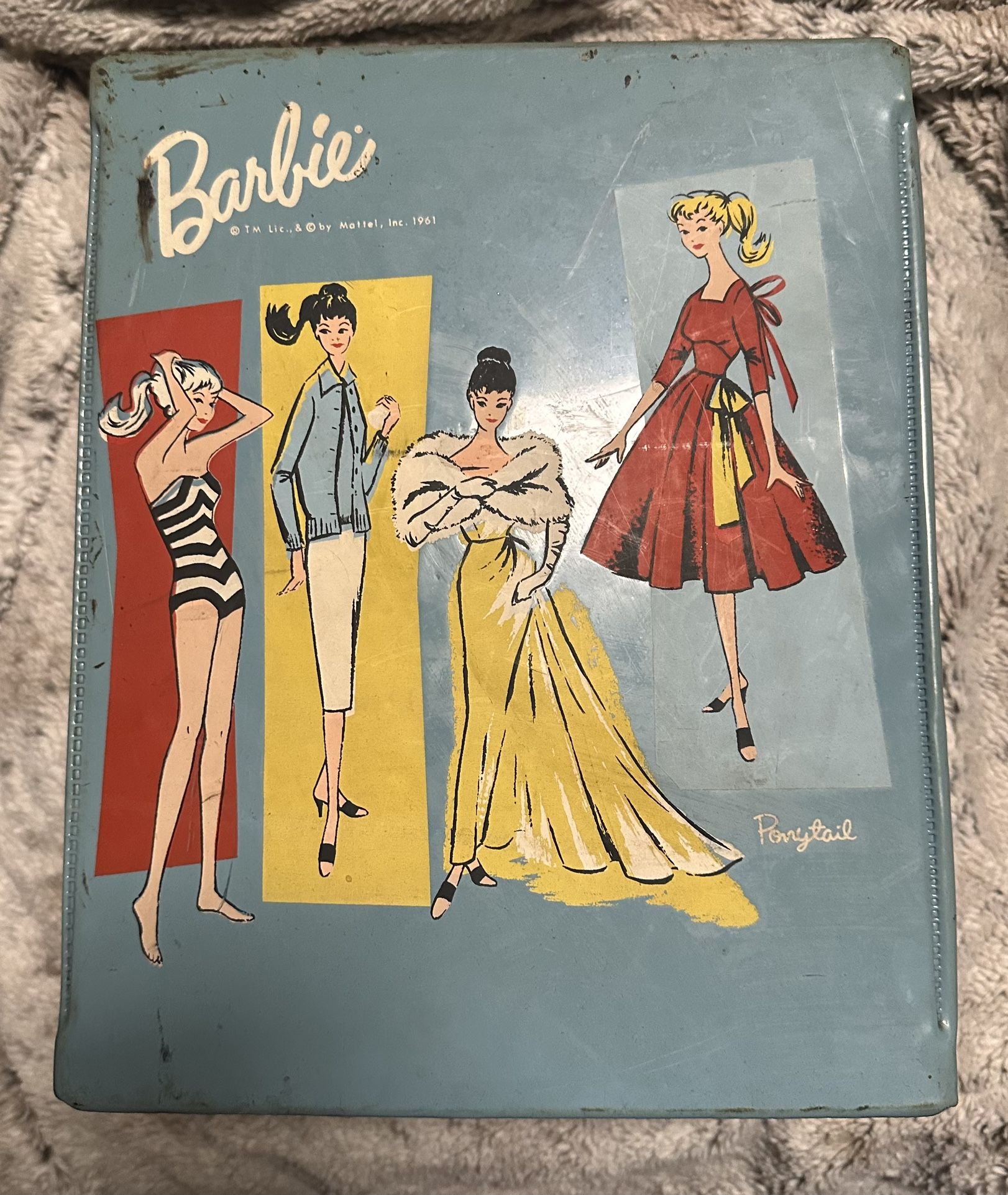 Vintage Barbie Dolls, Clothes and Case