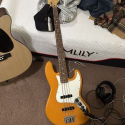 Fender Jazz Bass Pf Capri Orange